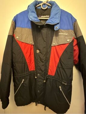 Vintage Edelweiss Colorblock Ski Jacket